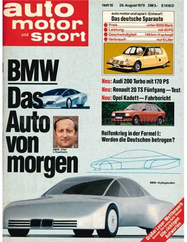 1979 AUTO MOTOR UND SPORT 18 DUITS