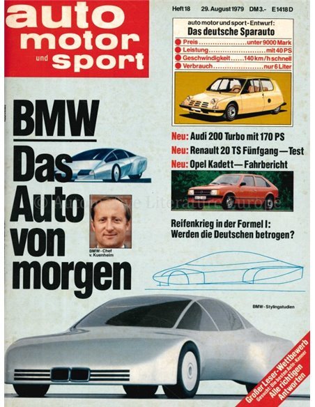 1979 AUTO MOTOR UND SPORT 18 DEUTSCH