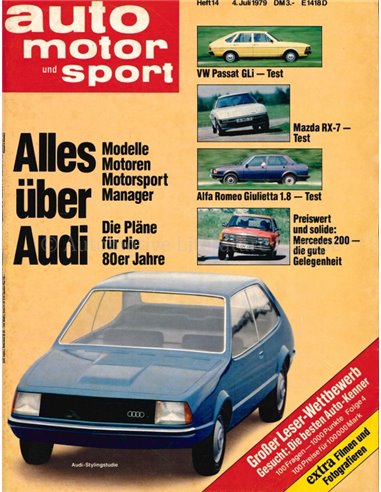 1979 AUTO MOTOR UND SPORT 14 DUITS