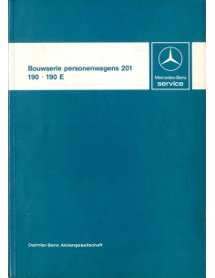 1982 MERCEDES BENZ 190 E WERKPLAATSHANDBOEK ORIGINEEL