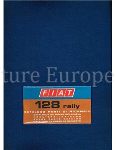 1973 FIAT 128 RALLY ERSATZTEILKATALOG 