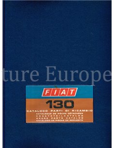 1969 FIAT 130 ONDERDELENHANDBOEK 