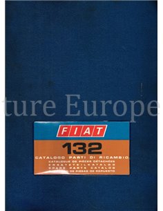 1972 FIAT 132 ERSATZTEILKATALOG 