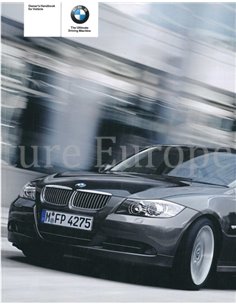 2006 BMW 3 SERIES SALOON OWNERS MANUAL ENGLISH