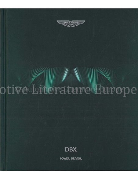 2023 ASTON MARTIN DBX HARDCOVER BROCHURE ENGELS