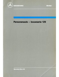 1989 MERCEDES BENZ SL KLASSE WERKPLAATSHANDBOEK NEDERLANDS