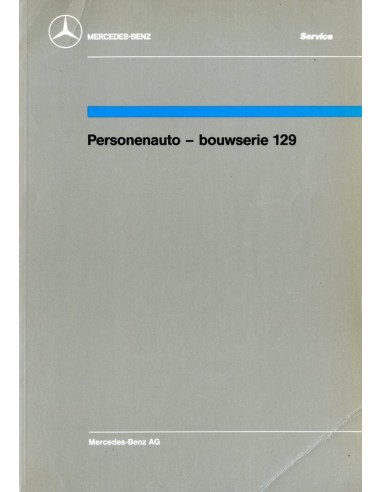 1989 MERCEDES BENZ SL KLASSE WERKPLAATSHANDBOEK NEDERLANDS