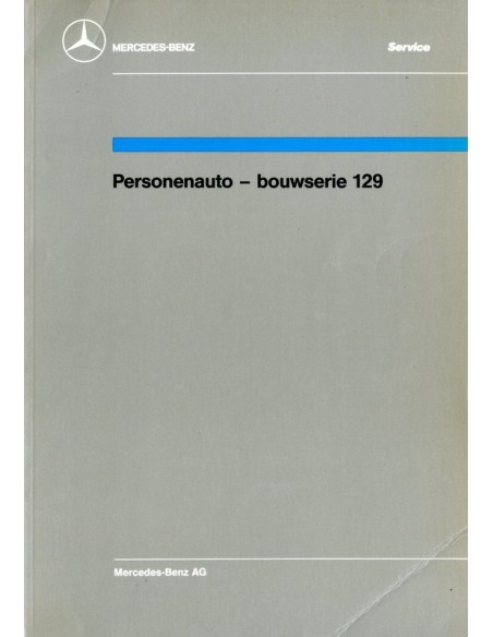 1989 MERCEDES BENZ SL KLASSE WERKPLAATSHANDBOEK NEDERLANDS
