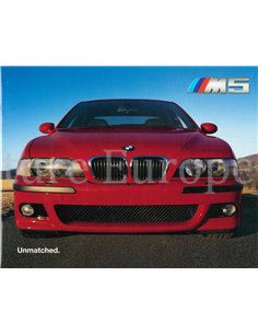 1999 BMW M5 SEDAN BROCHURE ENGELS (USA)