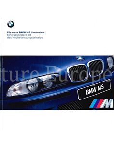 1998 BMW M5 SALOON BROCHURE GERMAN