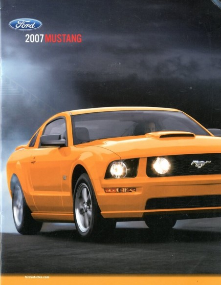 2007 FORD MUSTANG BROCHURE ENGELS USA