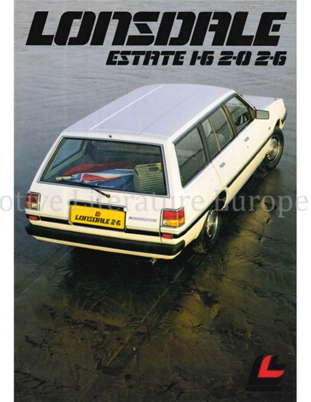 1982 LONSDALE ESTATE BROCHURE ENGLISH