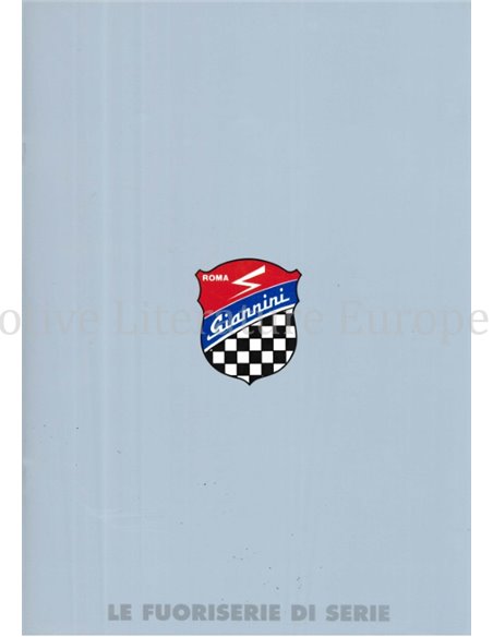 1990 GIANNINI RANGE BROCHURE ITALIAN