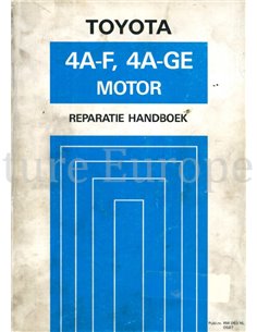 1987 TOYOTA COROLLA | CELICA | MR2 (4A-F | 4A-GE) MOTOR WERKPLAATSHANDBOEK NEDERLANDS