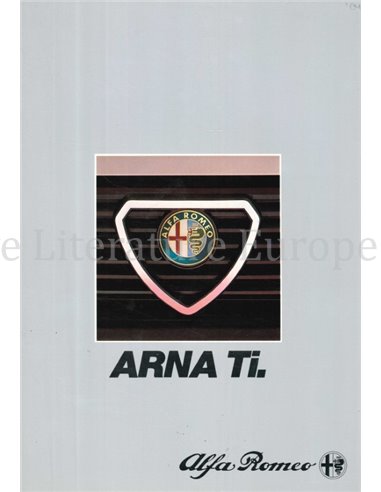 1984 ALFA ROMEO ARNA TI PROSPEKT FRANZOSISCH