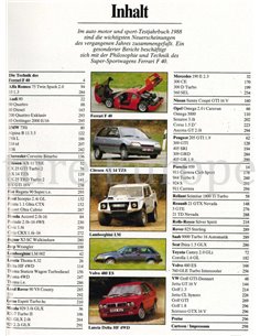 1988 AUTO MOTOR UND SPORT TESTJAHRBUCHDUITS 31 2