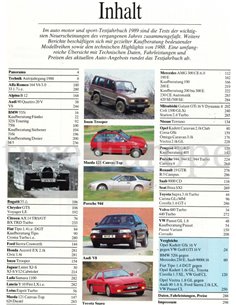 1989 AUTO MOTOR UND SPORT TESTJAHRBUCH DEUTSCH  2