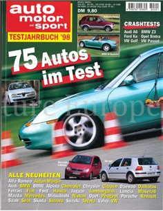 1998 AUTO MOTOR UND SPORT TESTJAHRBUCHDUITS 