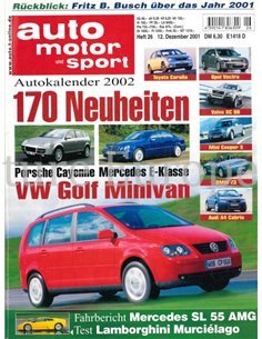 2001 AUTO MOTOR UND SPORT 26 DUITS
