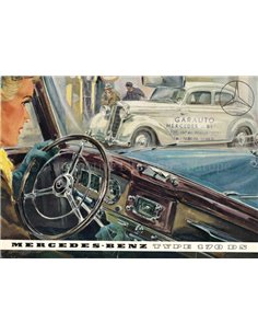 1952 MERCEDES BENZ 170DS PROSPEKT FRANZÖSISCH