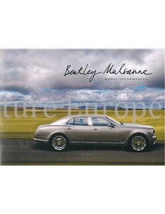 2010 BENTLEY MULSANNE MEDIA BROCHURE ENGLISH