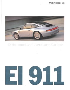 1995 PORSCHE 911 (CARRERA | TARGA | TURBO) BROCHURE SPAANS