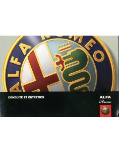 2005 ALFA ROMEO BRERA INSTRUCTIEBOEKJE FRANS
