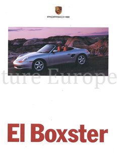 1997 PORSCHE BOXSTER PROSPEKT SPANISCH