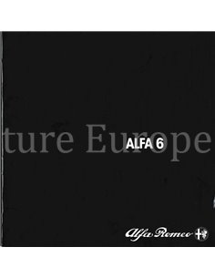 1983 ALFA ROMEO ALFA 6 BROCHURE DUTCH