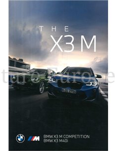 2020 BMW X3 M PROSPEKT ENGLISCH