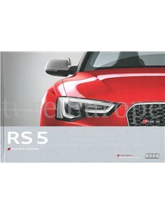 2012 AUDI RS5 CABRIOLET HARDCOVER BROCHURE ENGELS