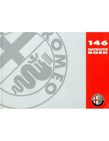 1995 ALFA ROMEO 146 INSTRUCTIEBOEKJE NEDERLANDS