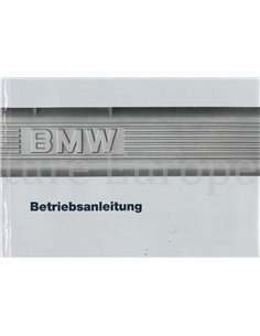 1987 BMW 6 SERIE INSTRUCTIEBOEKJE DUITS