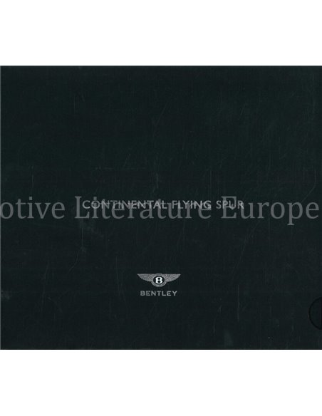 2005 BENTLEY CONTINENTAL FLYING SPUR BROCHURE ENGLISH
