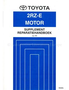 1995 TOYOTA HIACE 2RZ-E ENGINE (SUPPLEMENT) WORKSHOP MANUAL DUTCH