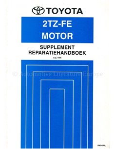 1996 TOYOTA PREVIA 2TZ-FE ENGINE WORKSHOP MANUAL DUTCH