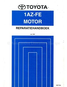 2000 TOYOTA RAV4 1AZ-FE ENGINE REPAIR MANUAL DUTCH