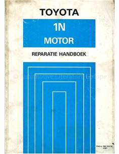 1987 TOYOTA STARLET 1N MOTOR WERKPLAATSHANDBOEK NEDERLANDS