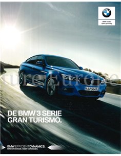 2018 BMW 3 SERIES GRAN TURISMO BROCHURE DUTCH