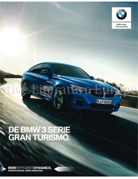 2018 BMW 3ER GRAN TURISMO PROSPEKT NIEDERLÄNDISCH
