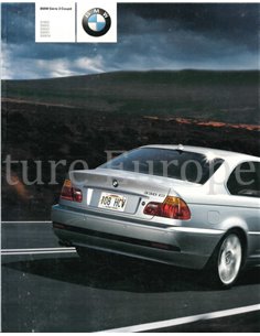 2003 BMW 3 SERIES COUPÉ BROCHURE FRENCH