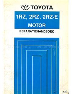 1989 TOYOTA HIACE 1RZ | 2RZ | 2RZ-E ENGINE WORKSHOP MANUAL DUTCH