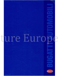 1992 BUGATTI EB110 | EB112 PERSMAP ENGELS