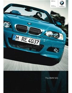 2004 BMW M3 BROCHURE ENGELS