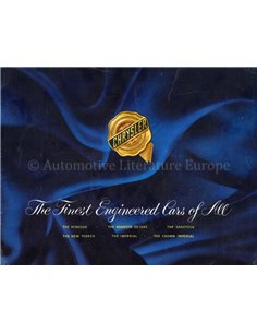 1953 CHRYSLER RANGE BROCHURE ENGLISH (US)