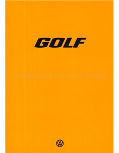 1977 VOLKSWAGEN GOLF BROCHURE NEDERLANDS