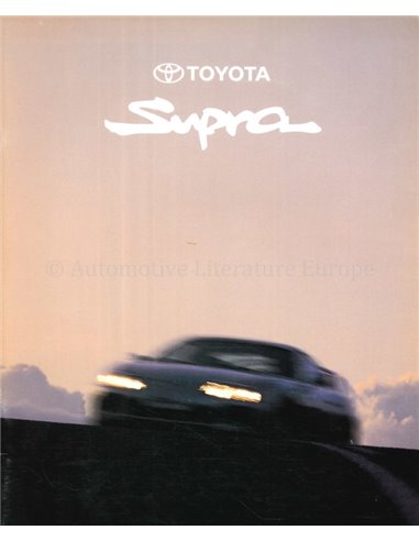 1994 TOYOTA SUPRA BROCHURE DUTCH