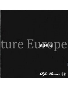 1983 ALFA ROMEO ALFA 6 BROCHURE FRANS