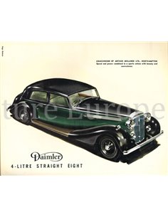 1939 DAIMLER STRAIGHT EIGHT PROSPEKT ENGLISCH 2