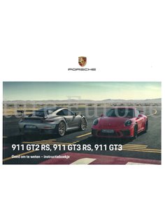 2019 PORSCHE 911 GT2 | GT3 RS BETRIEBSANLEITUNG NIEDERLÄNDISCH